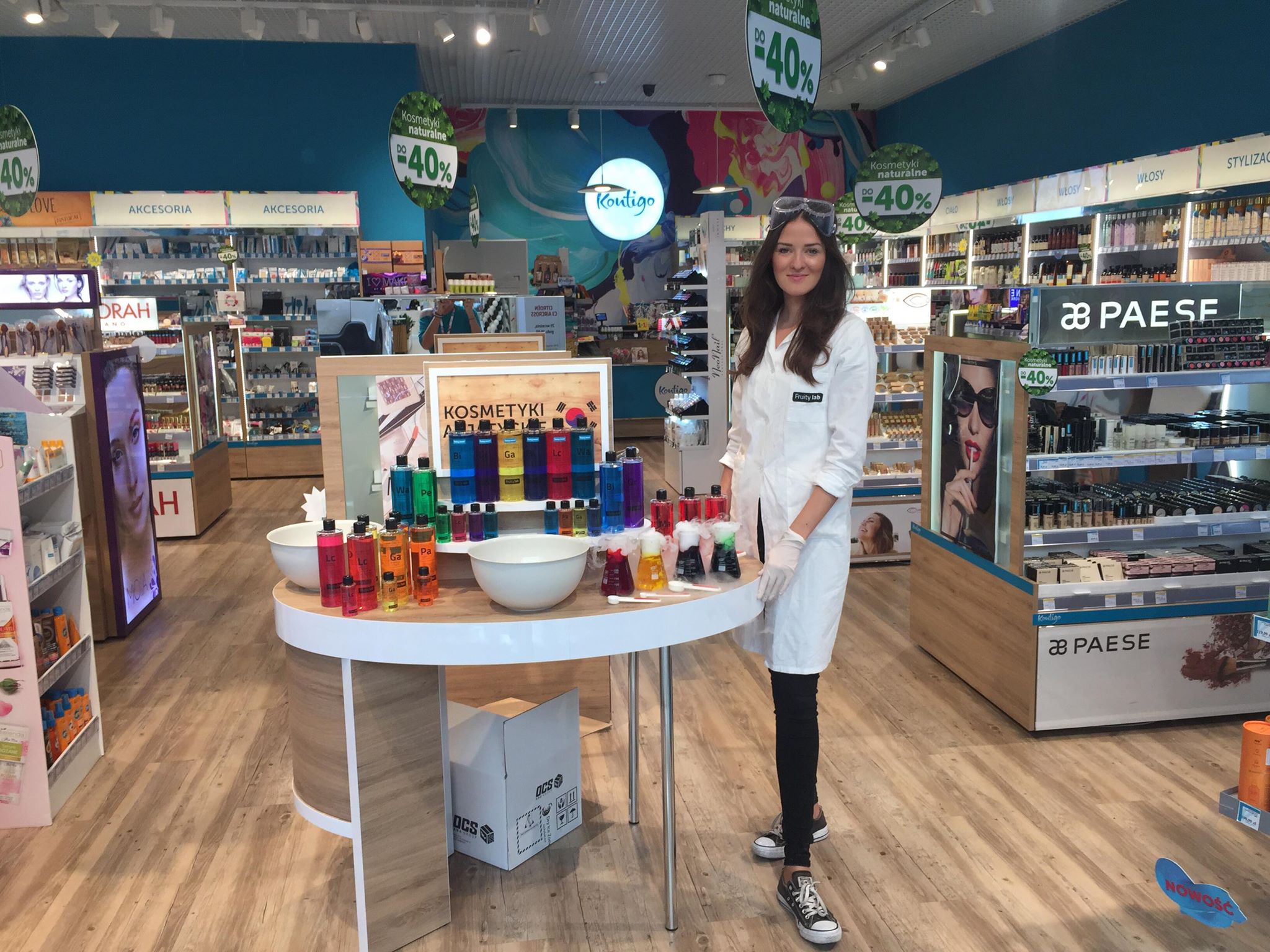 Hostessy Fruity lab-  Kontigo